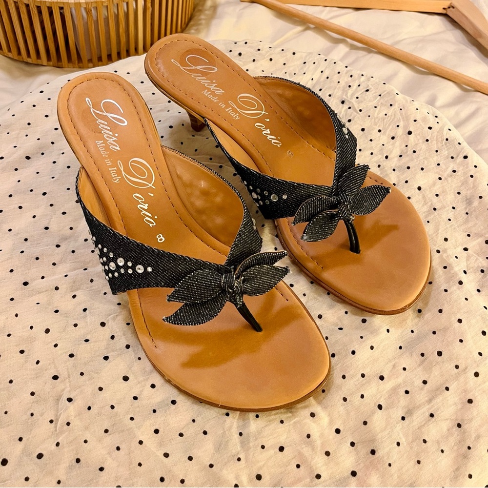 Kitten Heel Made in Italy Sandal